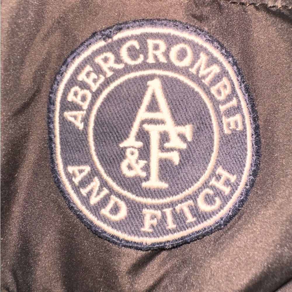 Vintage Y2K Women’s Small Abercrombie & Fitch Dark Brown Puffer Coat - Picture 4 of 10